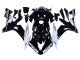 2004-2006 Yamaha YZF 1000 R1 Motorcycle Fairings - Glossy Black White Motul Canada for Sale