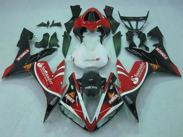 2004-2006 Yamaha YZF 1000 R1 Motorcycle Fairings - Red White Black Green Volvo Jika Fimer Santander Canada for Sale