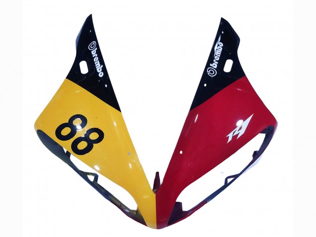 2004-2006 Yamaha YZF 1000 R1 Motorcycle Fairings - Yellow Red White Black YSP 88 Canada for Sale