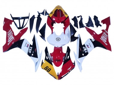 2004-2006 Yamaha YZF 1000 R1 Motorcycle Fairings - Yellow Red White Black YSP 88 Canada for Sale
