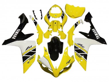 2007-2008 Yamaha YZF 1000 R1 Motorcycle Fairing - Yellow White Black Canada for Sale