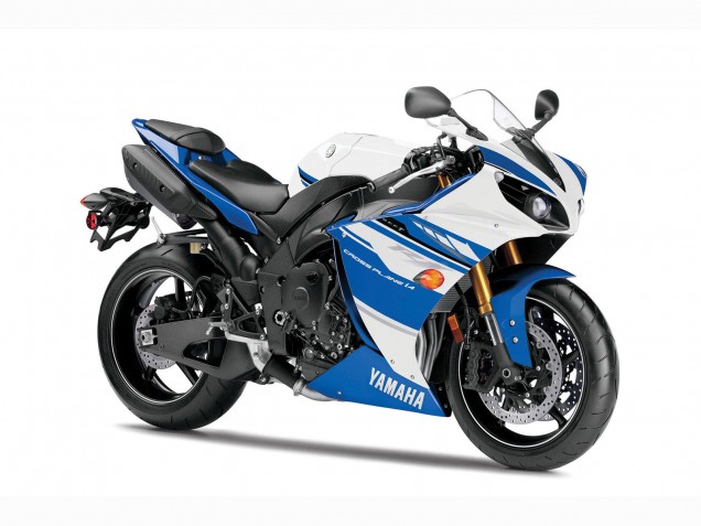 2007-2008 Yamaha YZF 1000 R1 Motorcycle Fairings - White Light Blue Canada for Sale