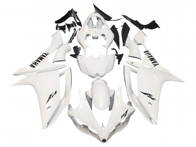 2007-2008 Yamaha YZF 1000 R1 Motorcycle Fairings - White Black Canada for Sale