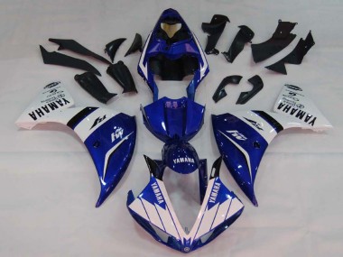 2009-2011 Yamaha YZF 1000 R1 Motorcycle Fairings - White Blue Black M1 Canada for Sale