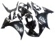 2009-2011 Yamaha YZF 1000 R1 Motorcycle Fairings - Glossy Black White Decal Canada for Sale
