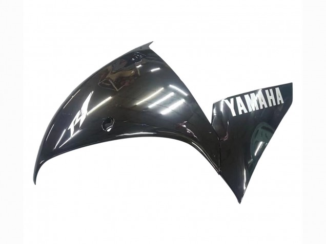 2009-2011 Yamaha YZF 1000 R1 Motorcycle Fairings - Glossy Black White Decal Canada for Sale