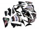 2009-2011 Yamaha YZF 1000 R1 Motorcycle Fairings - Glossy Black White Red Volvo Fimer Yamalube 87 Canada for Sale