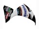 2009-2011 Yamaha YZF 1000 R1 Motorcycle Fairings - Glossy Black White Red Volvo Fimer Yamalube 87 Canada for Sale