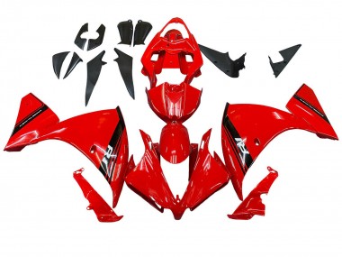 2012-2014 Yamaha YZF 1000 R1 Motorcycle Fairing - Red Glossy Black Canada for Sale