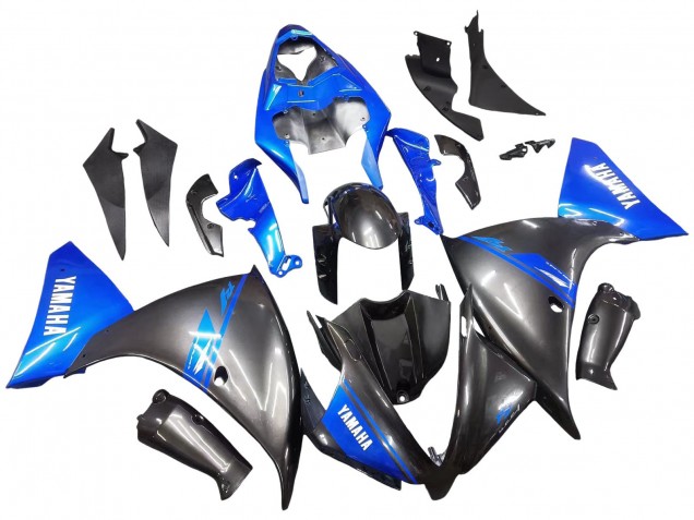 2012-2014 Yamaha YZF 1000 R1 Motorcycle Fairings - Blue Glossy Black Canada for Sale
