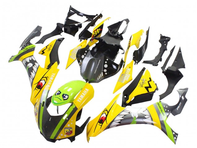 2015-2019 Yamaha YZF 1000 R1 Motorcycle Fairings - Yellow Green Shark Canada for Sale