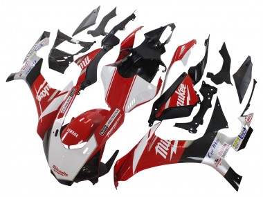 2015-2019 Yamaha YZF 1000 R1 Motorcycle Fairing - White Red Black Milwaukee Canada for Sale