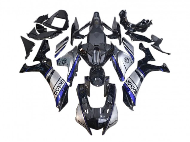 2020-2025 Yamaha YZF 1000 R1 Motorcycle Fairings - Silver Blue Black BKSOD Canada for Sale