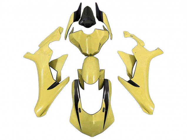2020-2025 Yamaha YZF 1000 R1 Motorcycle Fairings - Yellow Glossy Black Canada for Sale