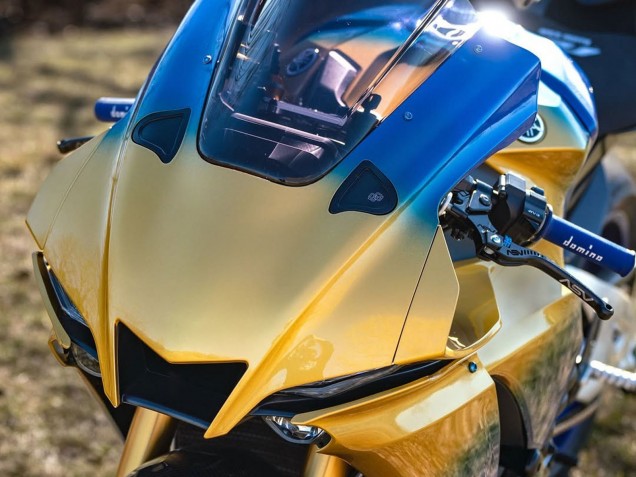 2020-2025 Yamaha YZF 1000 R1 Motorcycle Fairings - Blue Gold Canada for Sale