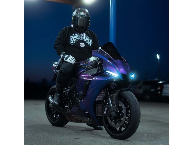 2020-2025 Yamaha YZF 1000 R1 Motorcycle Fairings - Gradient Blue Purple Canada for Sale