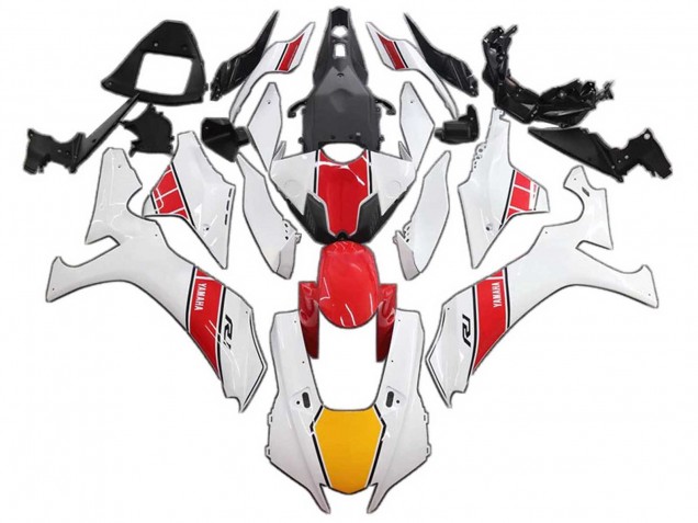 2020-2025 Yamaha YZF 1000 R1 Motorcycle Fairings - White Red Yellow Canada for Sale