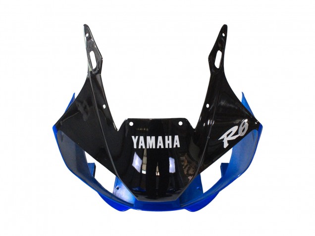 1998-2002 Yamaha YZF 600 R6 Motorcycle Fairings - White Blue Glossy Black Canada for Sale
