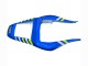 1998-2002 Yamaha YZF 600 R6 Motorcycle Fairings - White Blue Neon Yellow Fiat Motul Michelin Canada for Sale