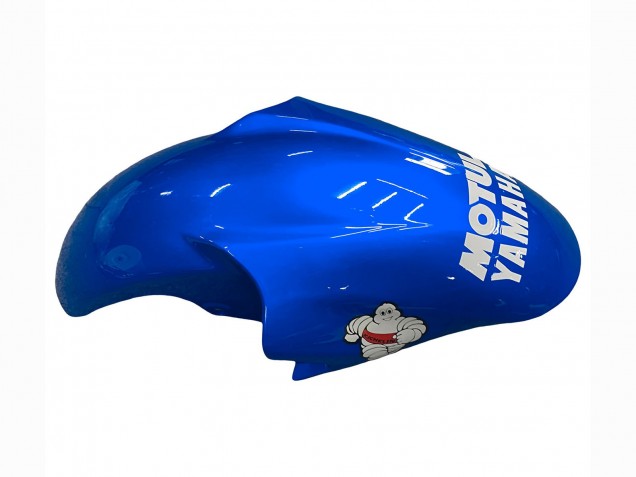 1998-2002 Yamaha YZF 600 R6 Motorcycle Fairings - White Blue Neon Yellow Fiat Motul Michelin Canada for Sale