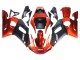 1998-2002 Yamaha YZF 600 R6 Motorcycle Fairings - Orange Matte Black Canada for Sale