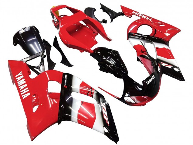 1998-2002 Yamaha YZF 600 R6 Motorcycle Fairing - Red White Glossy Black Canada for Sale