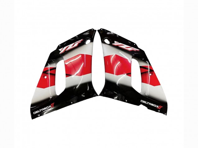 1998-2002 Yamaha YZF 600 R6 Motorcycle Fairing - Red White Glossy Black Canada for Sale