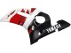 1998-2002 Yamaha YZF 600 R6 Motorcycle Fairings - White Red Glossy Black Canada for Sale
