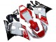 1998-2002 Yamaha YZF 600 R6 Motorcycle Fairings - White Red Black Petronas Yamalube 50th Canada for Sale