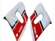 1998-2002 Yamaha YZF 600 R6 Motorcycle Fairings - White Red Black Petronas Yamalube 50th Canada for Sale