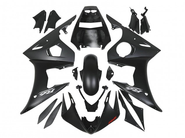 2003-2004 Yamaha YZF R6 Motorcycle Fairings - Matte Black Canada for Sale