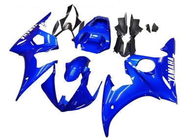 2006-2009 Yamaha YZF R6S Motorcycle Fairings - Blue Canada for Sale