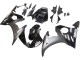 2003-2004 Yamaha YZF R6 Motorcycle Fairings - Glossy Black Matte Black White Decals Canada for Sale