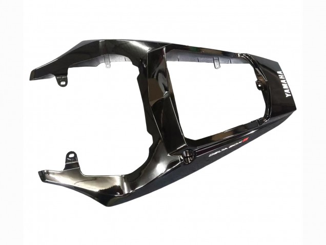 2006-2009 Yamaha YZF R6S Motorcycle Fairings - Glossy Black Matte Black White Decals Canada for Sale