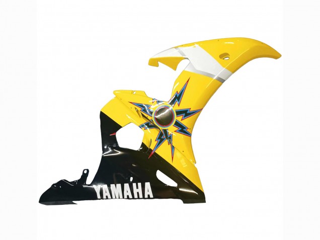 2003-2004 Yamaha YZF R6 Motorcycle Fairings - Yellow Red Glossy Black 46 Canada for Sale