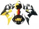 2003-2004 Yamaha YZF R6 Motorcycle Fairings - Yellow Red Glossy Black 46 Canada for Sale