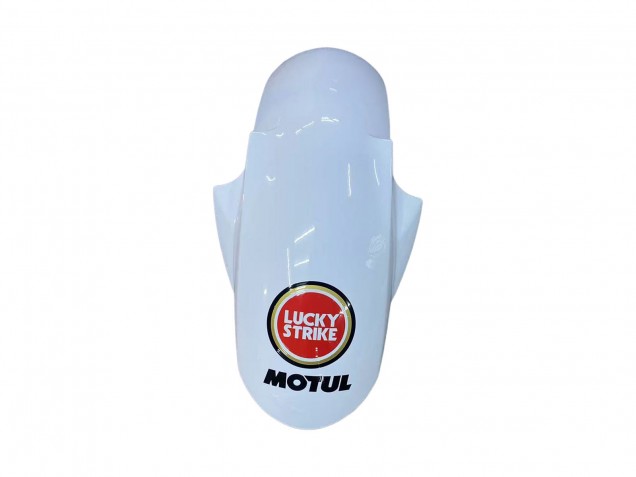 2003-2004 Yamaha YZF R6 Motorcycle Fairings - White Red Lucky Strike Motul Canada for Sale