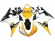 2006-2009 Yamaha YZF R6S Motorcycle Fairings - Yellow White Glossy Black Canada for Sale