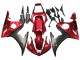 2003-2004 Yamaha YZF R6 Motorcycle Fairing Kits - Red Matte Black Canada for Sale