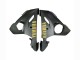2003-2004 Yamaha YZF R6 Motorcycle Fairings - Matte Grey Matte Black Gold Decals Canada for Sale