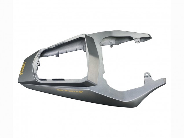 2006-2009 Yamaha YZF R6S Motorcycle Fairings - Matte Grey Matte Black Gold Decals Canada for Sale