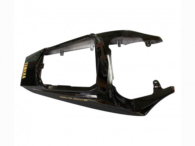 2003-2004 Yamaha YZF R6 Motorcycle Fairings - Glossy Black Matte Black Gold Decals Canada for Sale