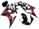 2003-2004 Yamaha YZF R6 Motorcycle Fairing - Glossy Black Red Canada for Sale