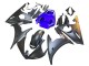 2006-2009 Yamaha YZF R6S Motorcycle Fairings - Blue Matte Black Canada for Sale