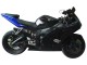2006-2009 Yamaha YZF R6S Motorcycle Fairings - Blue Matte Black Canada for Sale