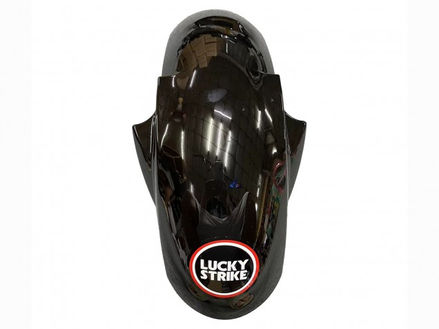 2003-2004 Yamaha YZF R6 Motorcycle Fairings - Glossy Black Red White Lucky Strike Motul Canada for Sale