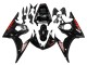 2003-2004 Yamaha YZF R6 Motorcycle Fairings - Glossy Black Red Canada for Sale