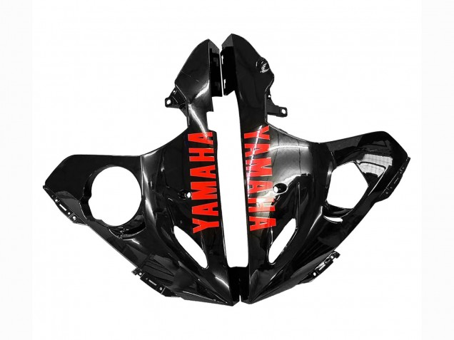 2006-2009 Yamaha YZF R6S Motorcycle Fairings - Glossy Black Red Canada for Sale