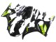2003-2004 Yamaha YZF R6 Motorcycle Fairings - Glossy Black Neon Yellow Canada for Sale