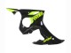2003-2004 Yamaha YZF R6 Motorcycle Fairings - Glossy Black Neon Yellow Canada for Sale